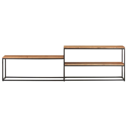 Tv-Meubel 80X30X50 Cm Massief acaciahout