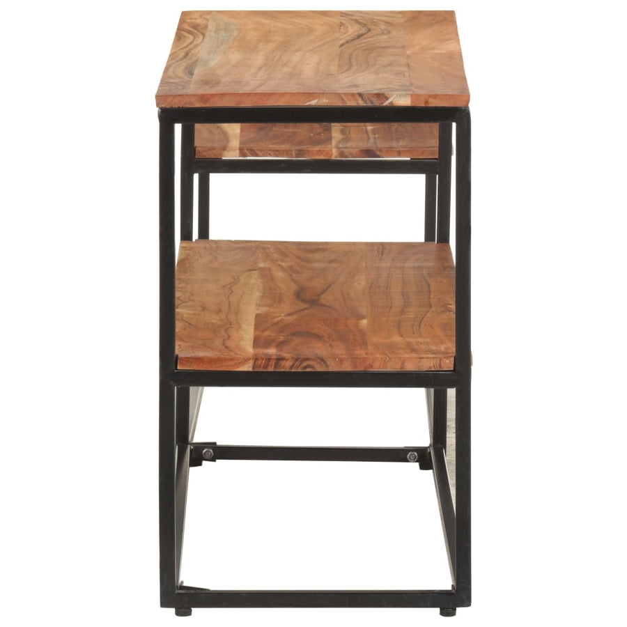 Tv-Meubel 80X30X50 Cm Massief acaciahout