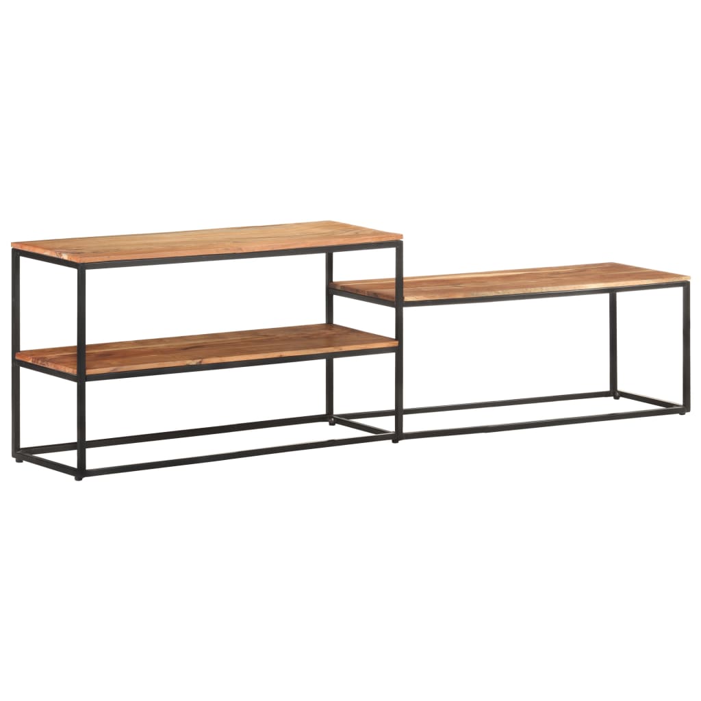 Tv-Meubel 80X30X50 Cm Massief acaciahout