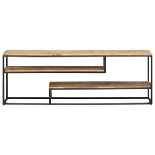 Tv-Meubel 130X30X45 Cm Ruw mangohout