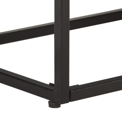 Tv-Meubel 130X30X45 Cm Ruw mangohout