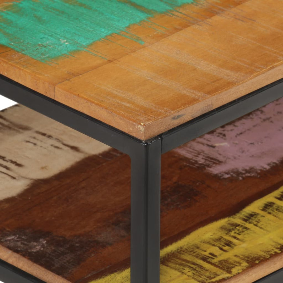 Tv-Meubel 130X30X45 Cm massief gerecycled hout