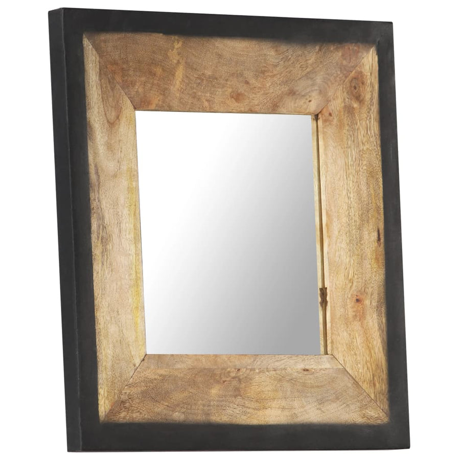 Spiegel Massief Mangohout 50 x 50 cm