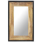 Spiegel 80x50 cm massief mangohout