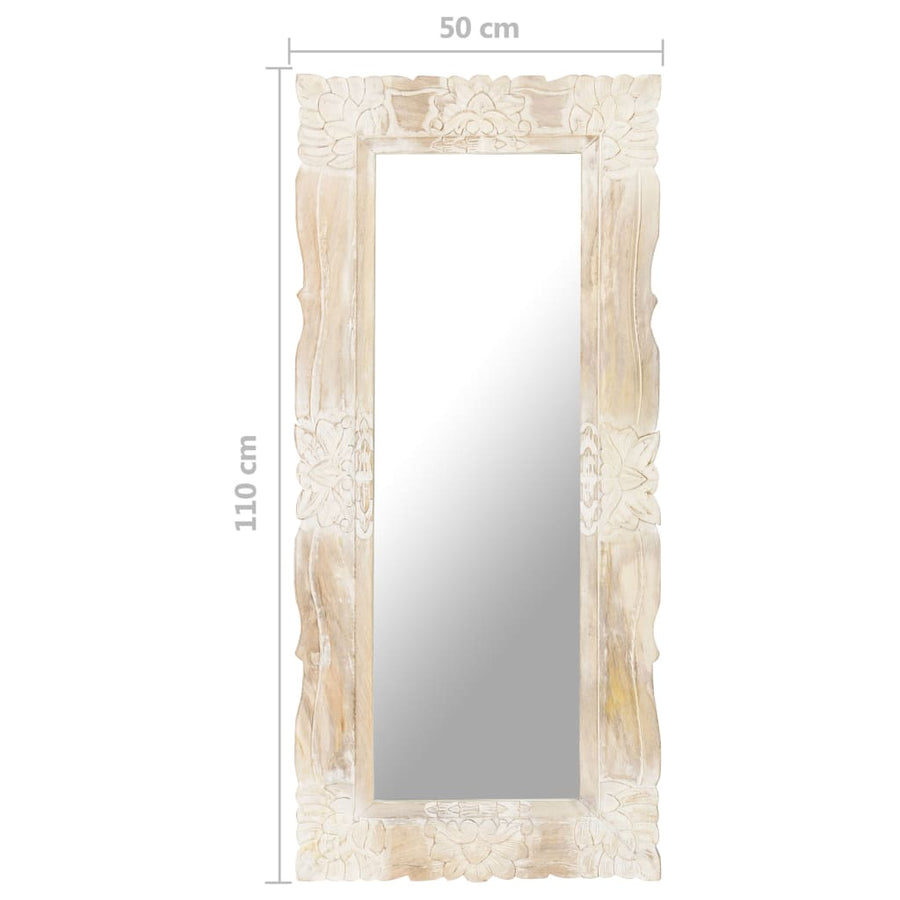 Spiegel Massief Mangohout 110 x 50 cm