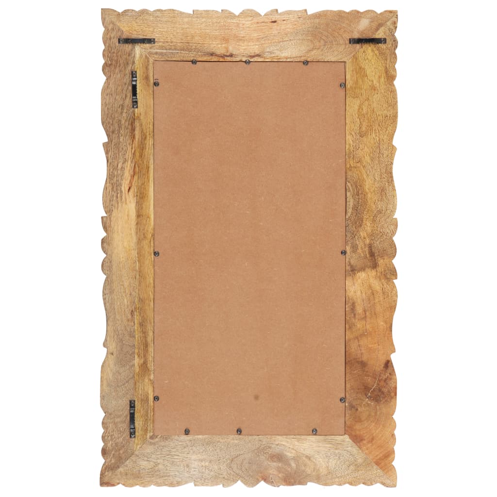Spiegel Massief Mangohout 80 x 50 cm Bruin