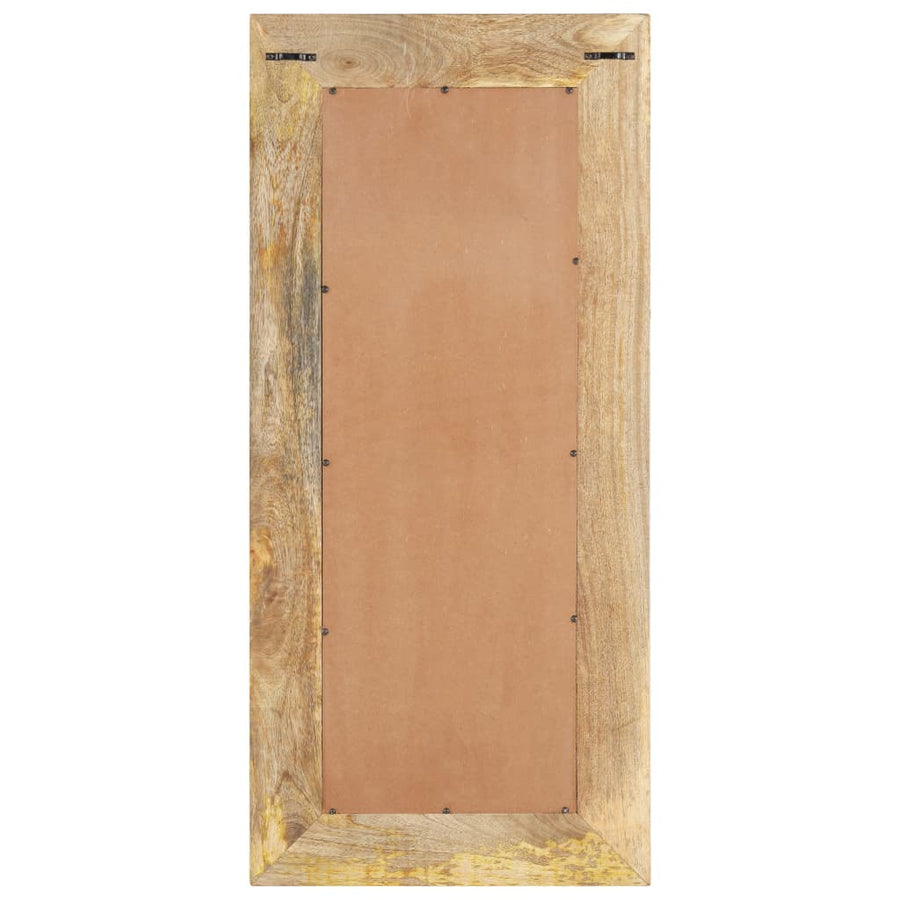Spiegel 50x3x110 cm massief mangohout