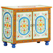 Dressoir 70x35x60 cm massief mangohout multikleur
