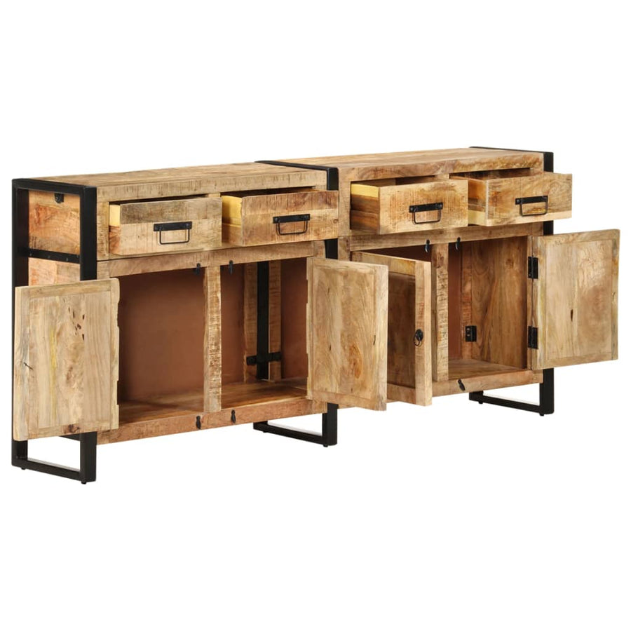 Dressoir 72X35X80 Cm massief mangohout