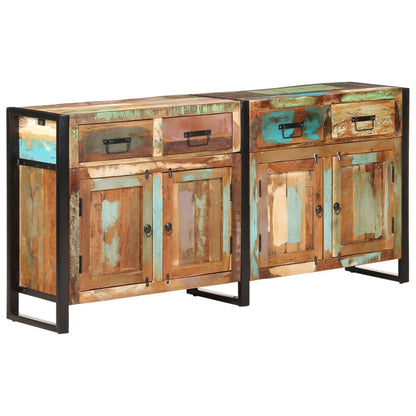 Dressoir 72X35X80 Cm massief gerecycled hout