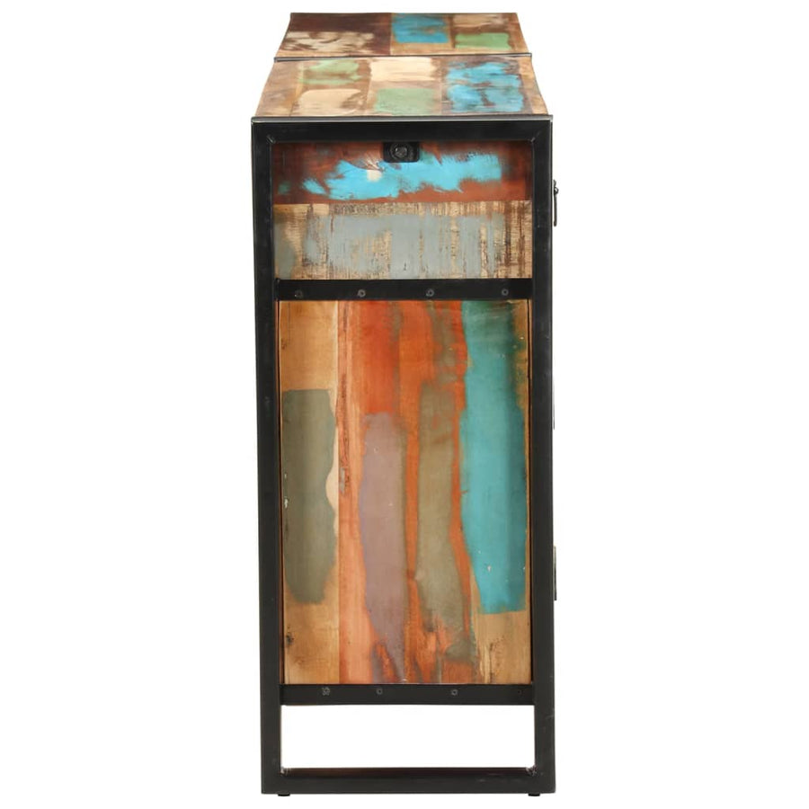 Dressoir 72X35X80 Cm massief gerecycled hout