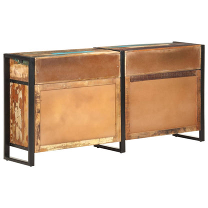 Dressoir 72X35X80 Cm massief gerecycled hout