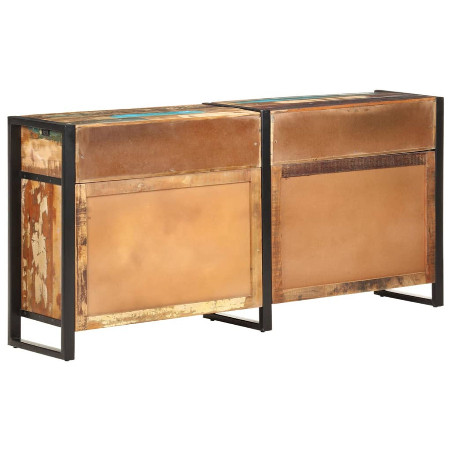 Dressoir 72X35X80 Cm massief gerecycled hout