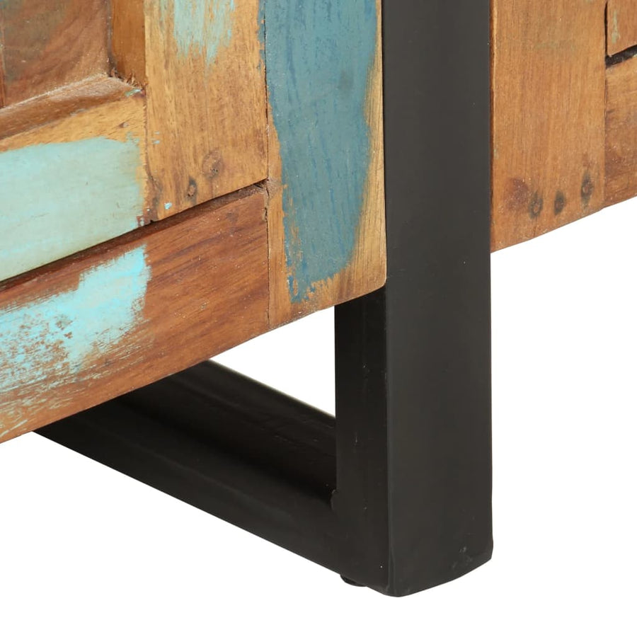 Dressoir 72X35X80 Cm massief gerecycled hout