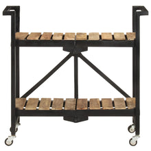 Keukentrolley 87X36X81 Cm Massief Mangohout