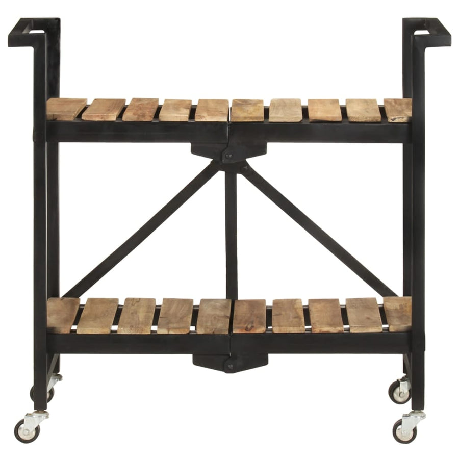 Keukentrolley 87X36X81 Cm Massief Mangohout