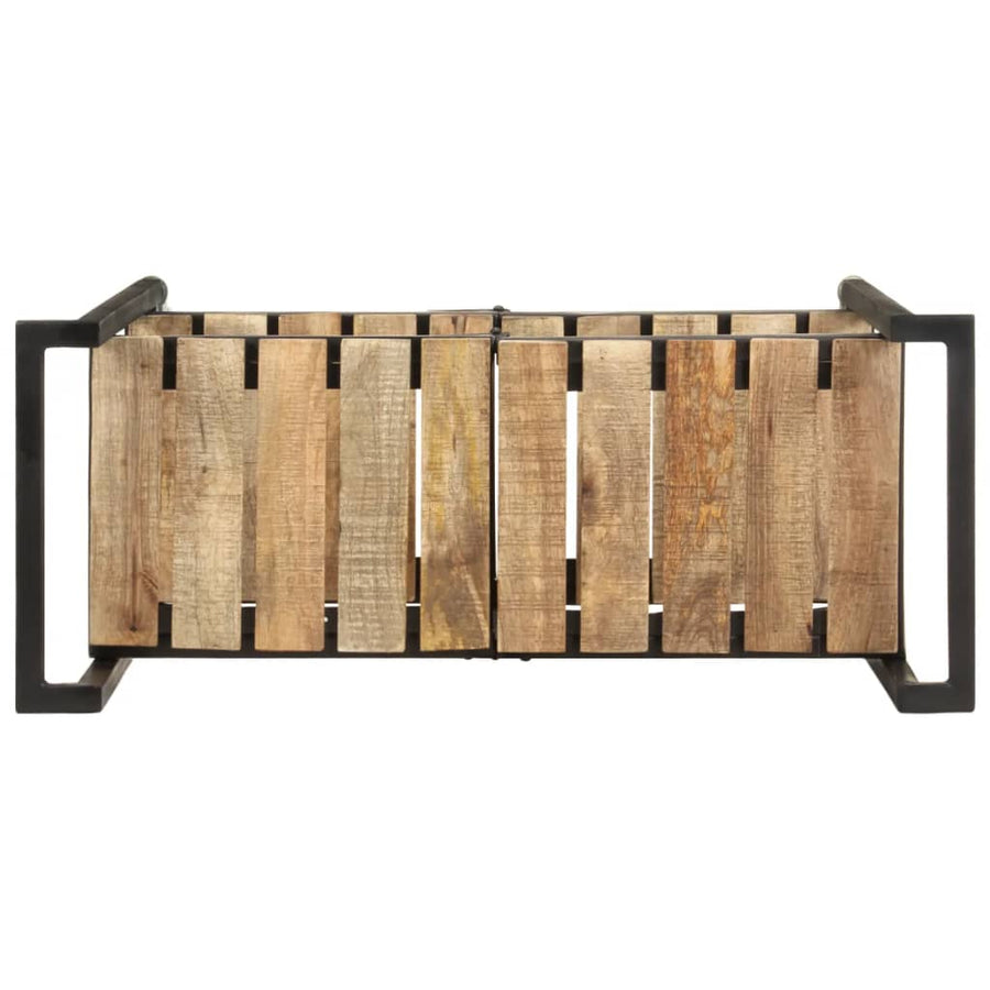 Keukentrolley 87X36X81 Cm Massief Mangohout