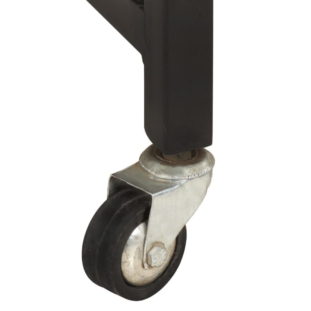 Keukentrolley 87X36X81 Cm Massief Mangohout