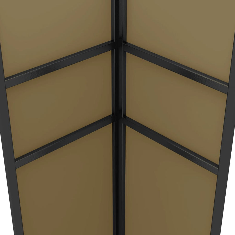 Prieel Met Dubbel Dak 180 G/M² 3X3X2,7 M Taupe 3 x 3 m
