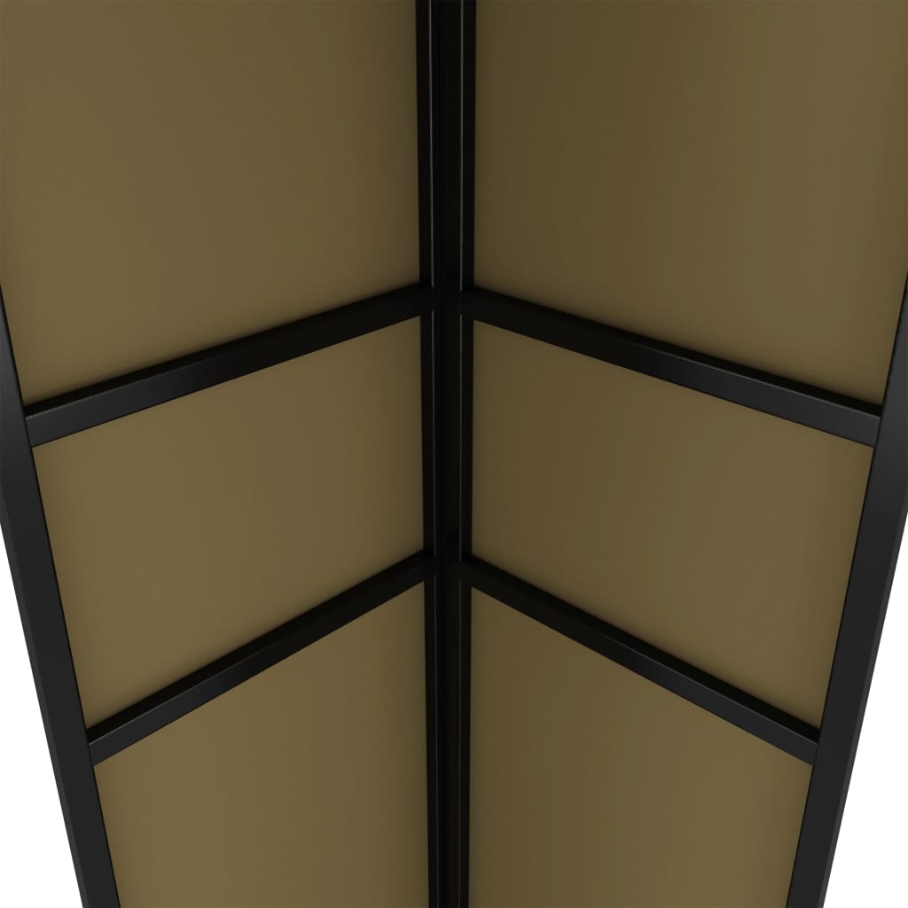 Prieel Met Dubbel Dak 180 G/M² 3X6 M Taupe 3 x 6 m
