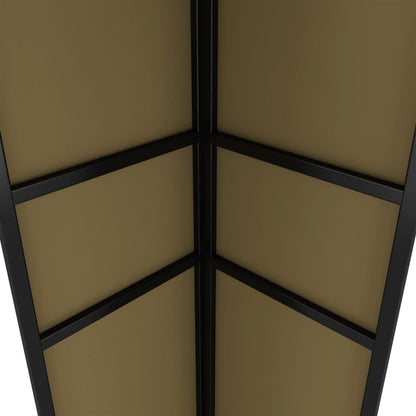 Prieel Met Dubbel Dak 180 G/M² 3X6 M Taupe 3 x 6 m