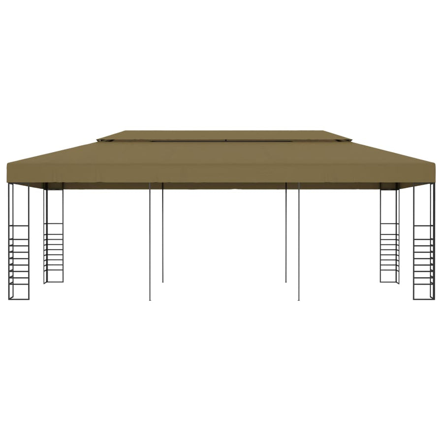 Prieel 180 G/M² 6X3X2,7 M Taupe 3 x 6 m