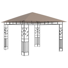 Prieel Met Klamboe 3X3X2,73 M 180 G/M² 3 x 3 x 2.73 m Taupe