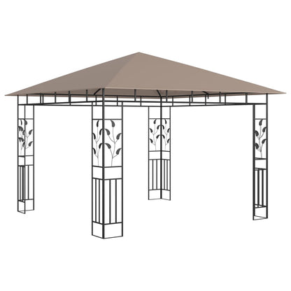 Prieel Met Klamboe 3X3X2,73 M 180 G/M² 3 x 3 x 2.73 m Taupe