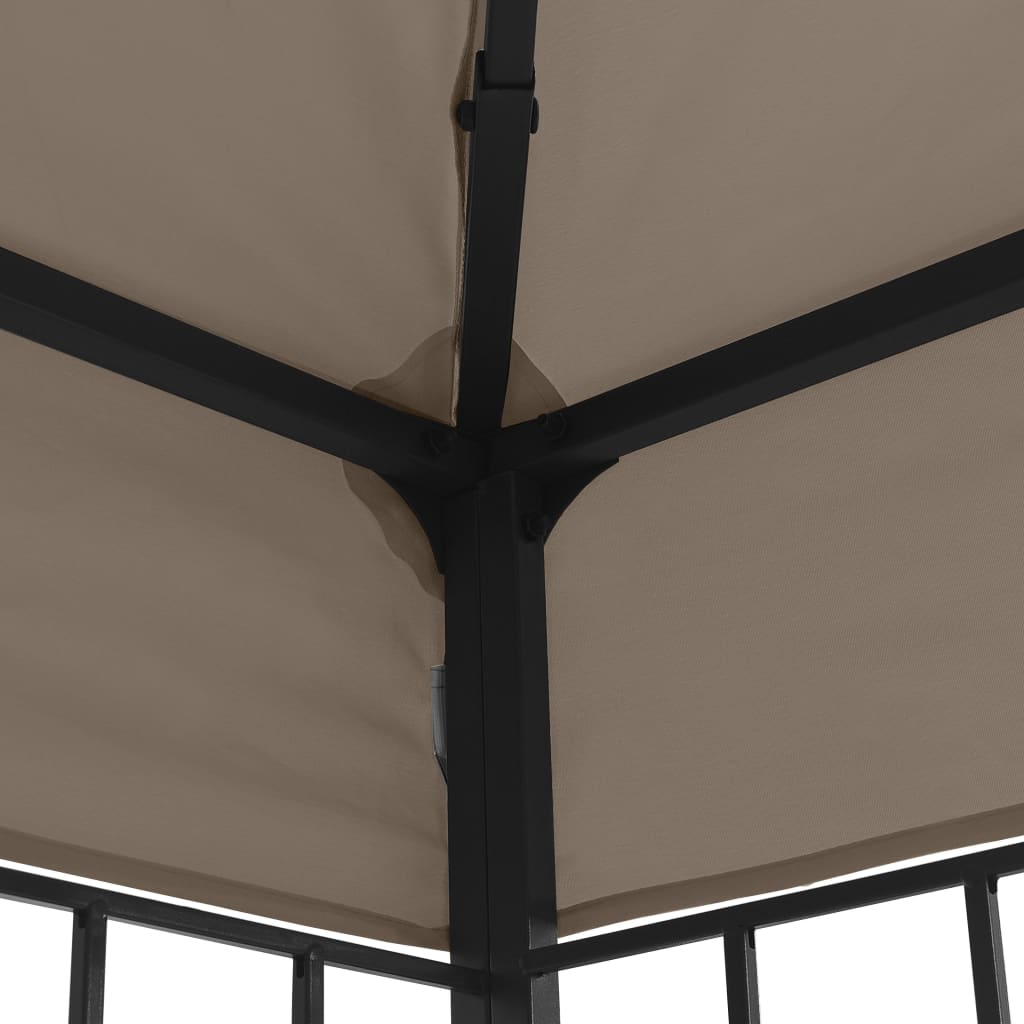 Prieel 4x3 m taupe