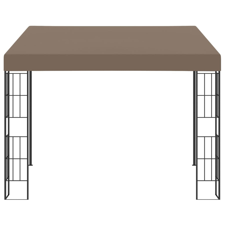 Wandprieel Stof 3 x 3 m Taupe