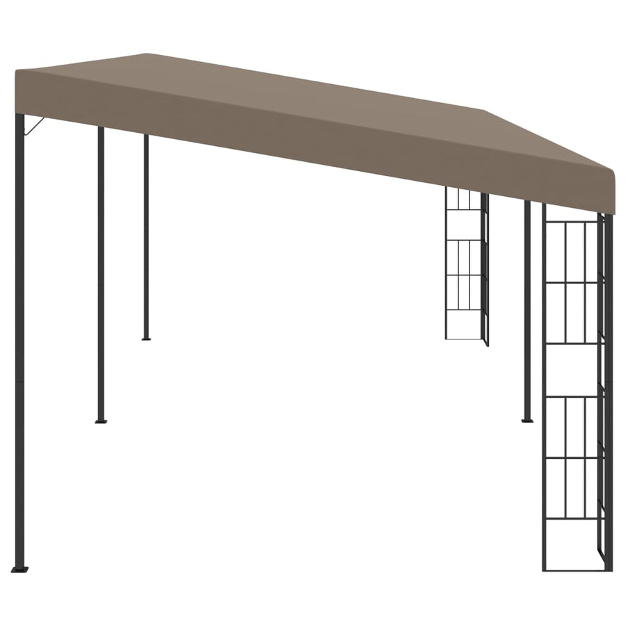 Wandprieel Stof 6 x 3 m Taupe