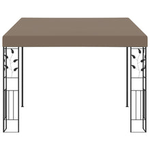 Wandprieel 3x3x2,5 m taupe