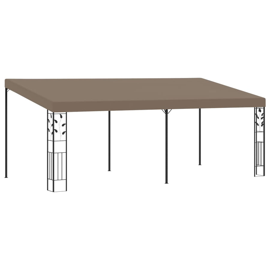 Wandprieel 6X3X2,5 M Taupe