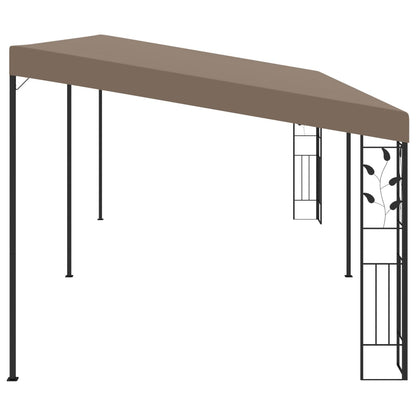 Wandprieel 6X3X2,5 M Taupe