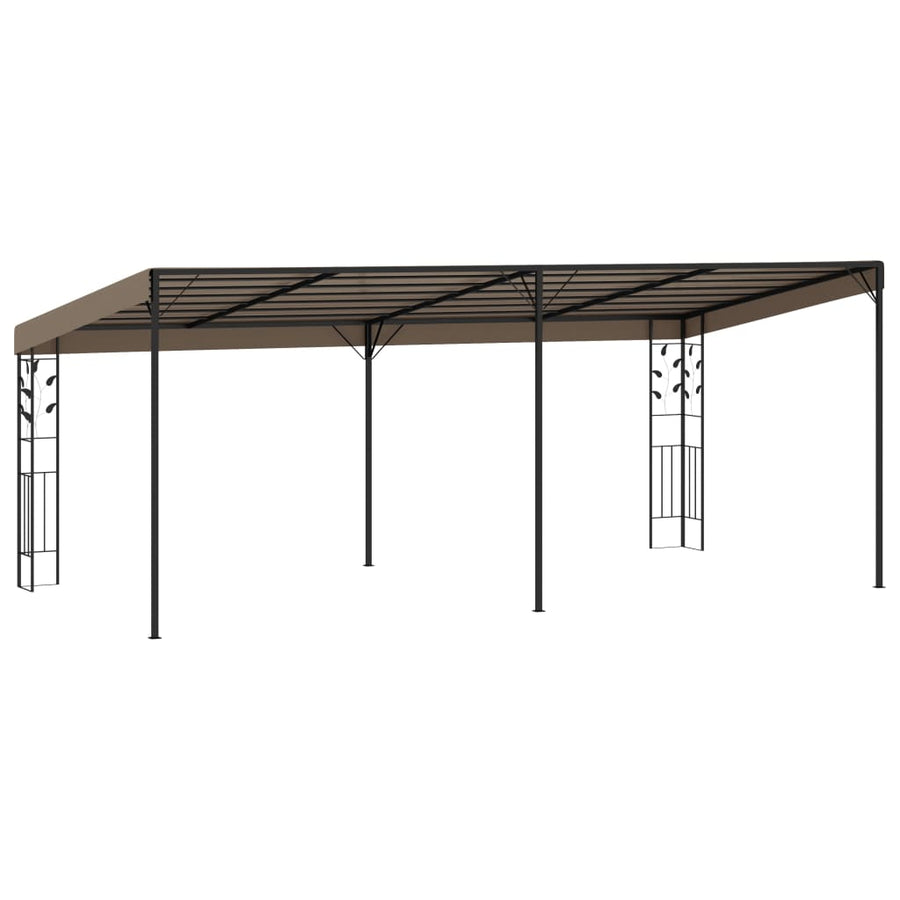 Wandprieel 6X3X2,5 M Taupe