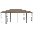 Prieel 6x3 m taupe polyester
