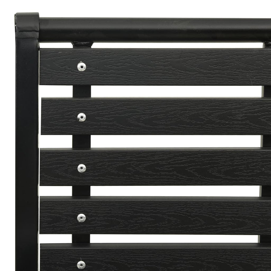 Tuinstoelen Staal En Hkc Zwart