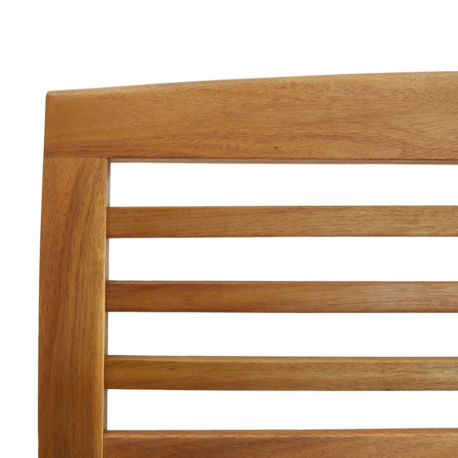 -Delige Loungeset Massief Acaciahout Bruin