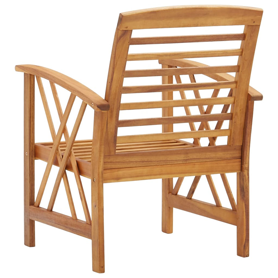 Tuinstoelen Massief Acaciahout Bruin