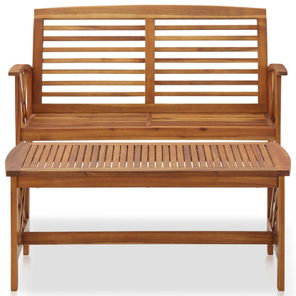 -Delige Loungeset Massief Acaciahout Bruin
