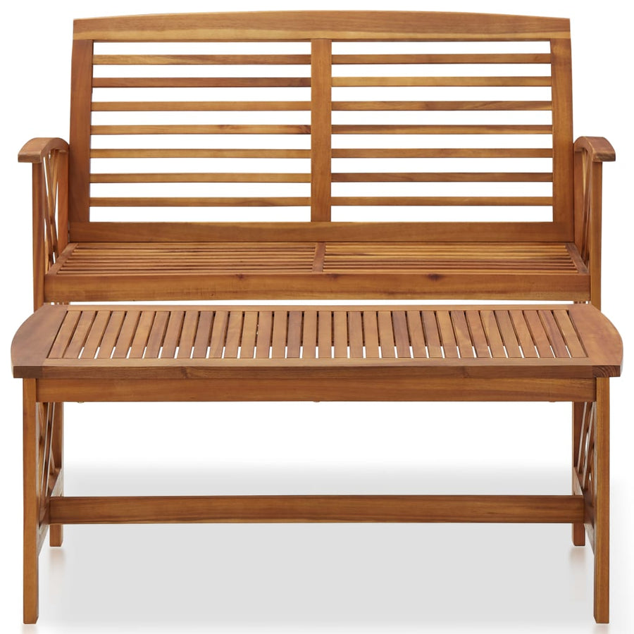 -Delige Loungeset Massief Acaciahout Bruin