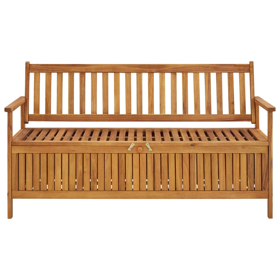 Tuinopbergbank 148 Cm Massief Acaciahout