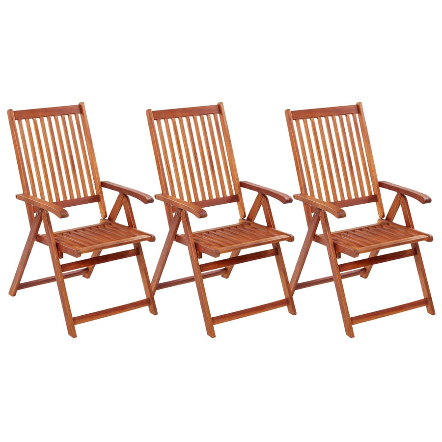 Tuinstoelen Inklapbaar Massief Acaciahout 3