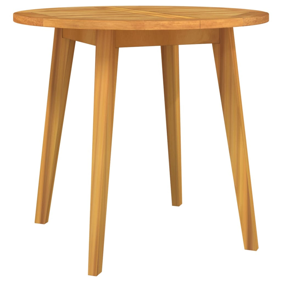 Tuintafel Ø85X75 Cm Massief Acaciahout Ø 85 x 75 cm