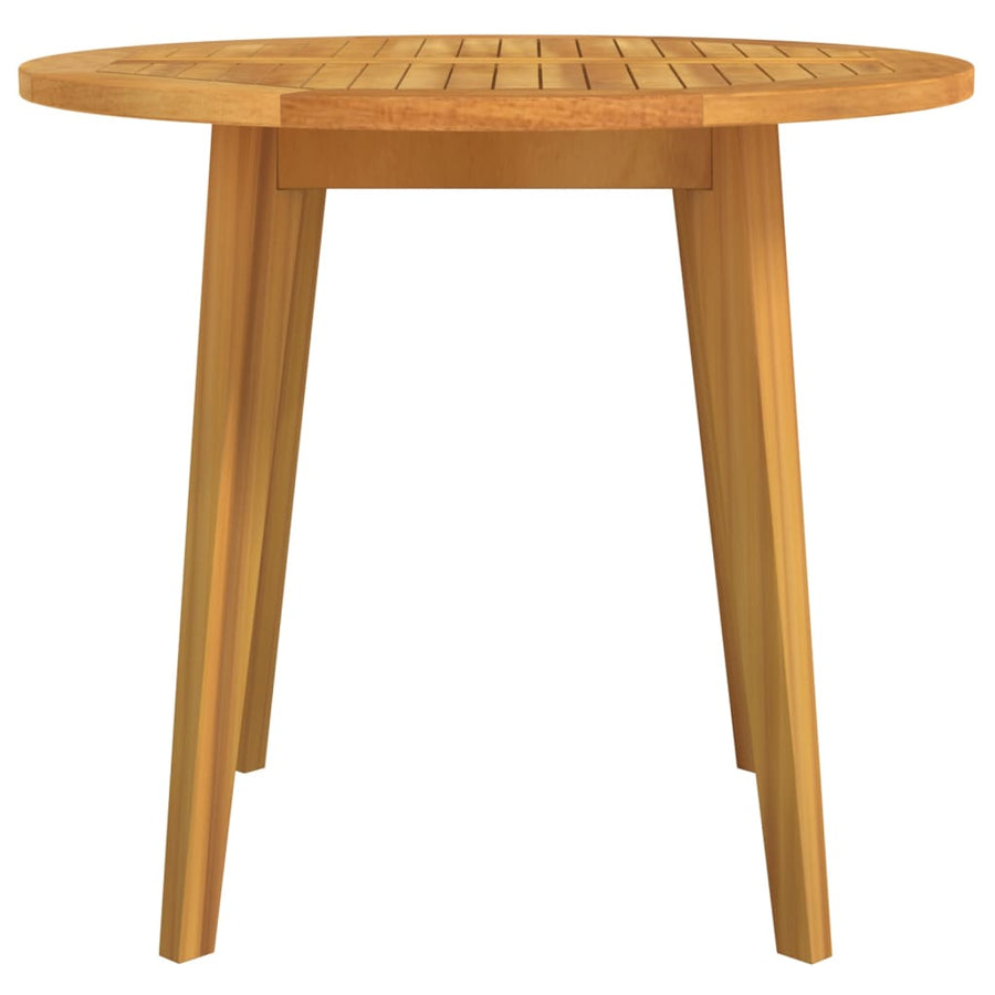 Tuintafel Ø85X75 Cm Massief Acaciahout Ø 85 x 75 cm
