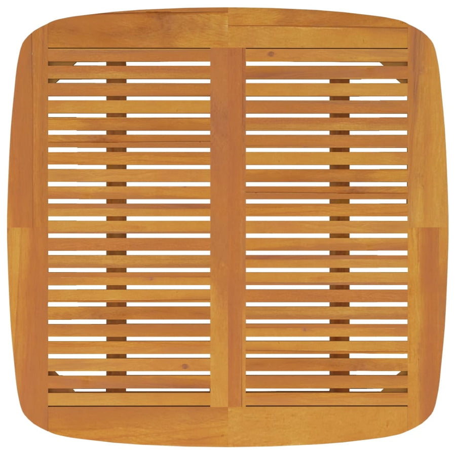 Tuintafel Massief Acaciahout 85 x 85 x 75 cm