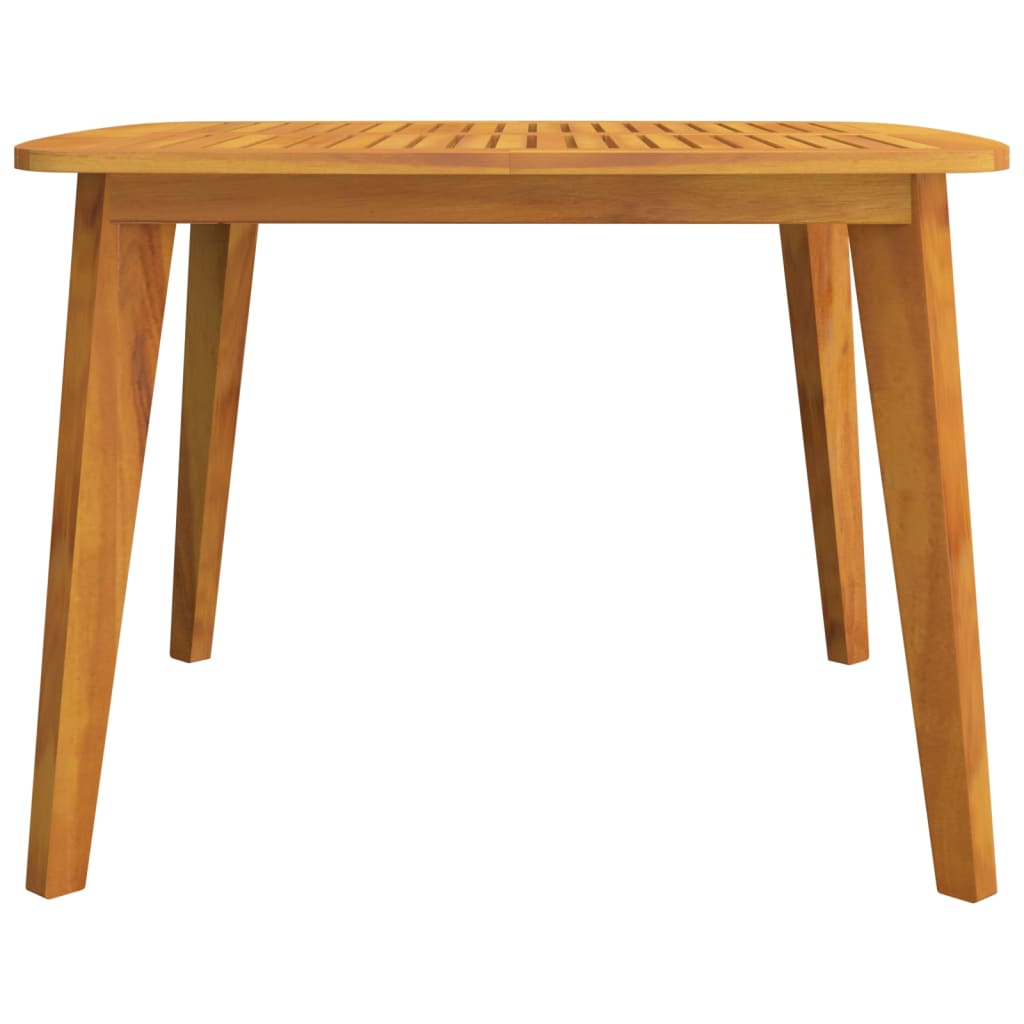 Tuintafel 110X110X75 Cm Massief Acaciahout