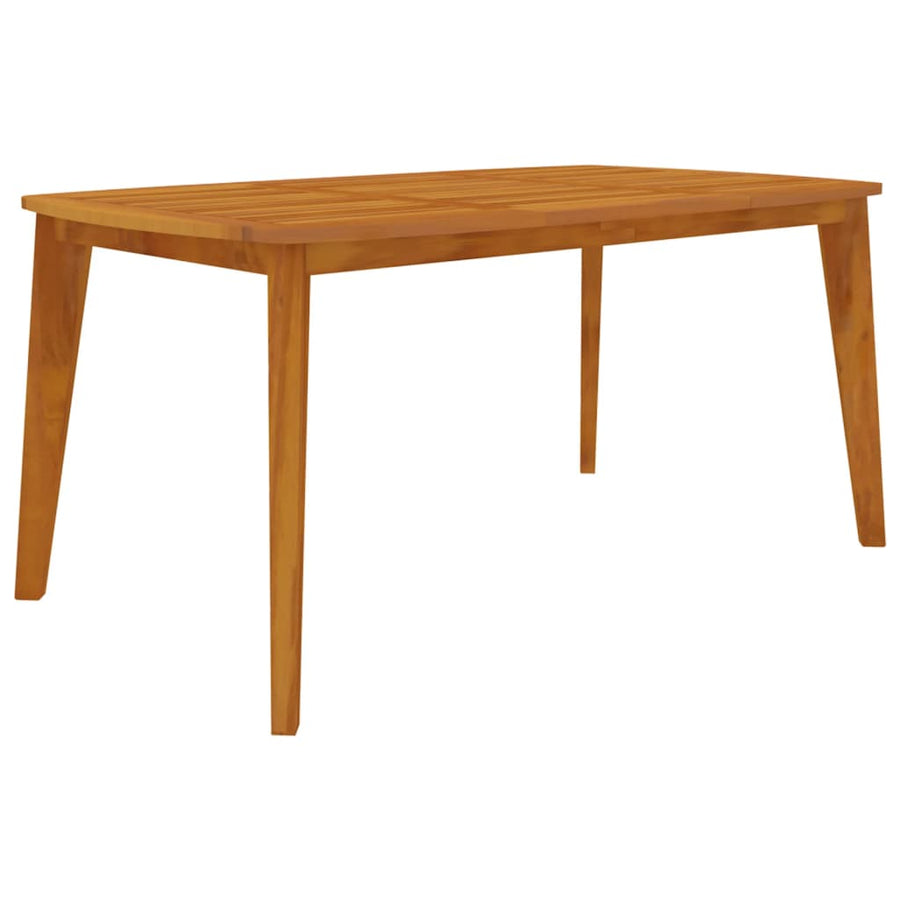 Tuintafel Massief Acaciahout 160 x 90 x 75 cm