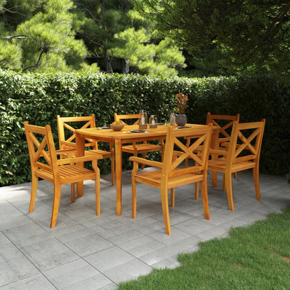 Tuintafel Massief Acaciahout 160 x 90 x 75 cm