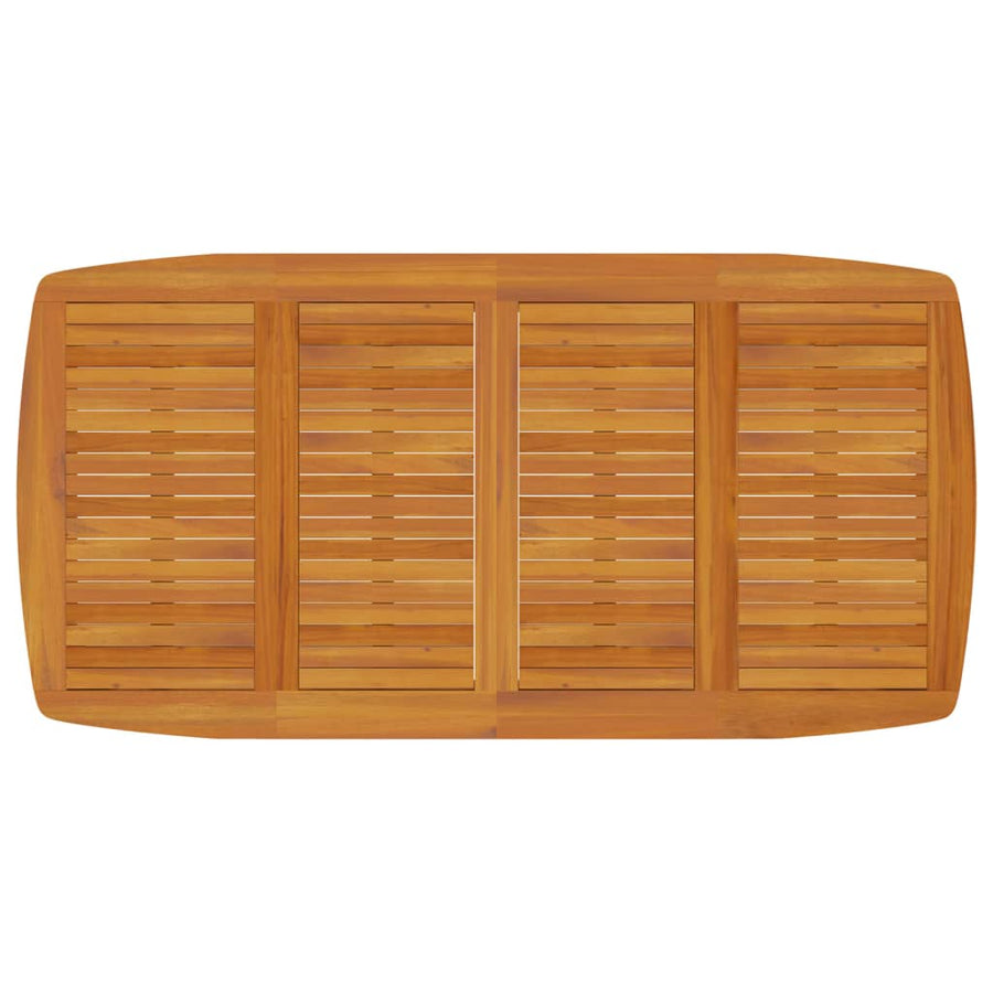 Tuintafel 200X100X75 Cm Massief Acaciahout